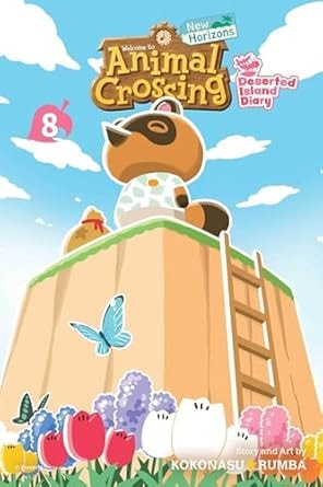 Animal Crossing: New Horizons, Deserted Island Diary #8 cover