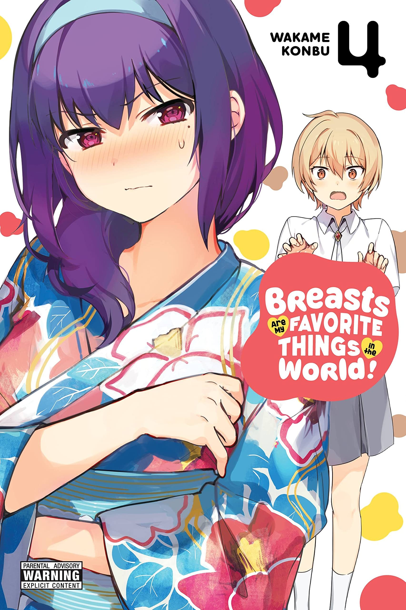 Breasts Are My Favorite Things in the World! #4 cover