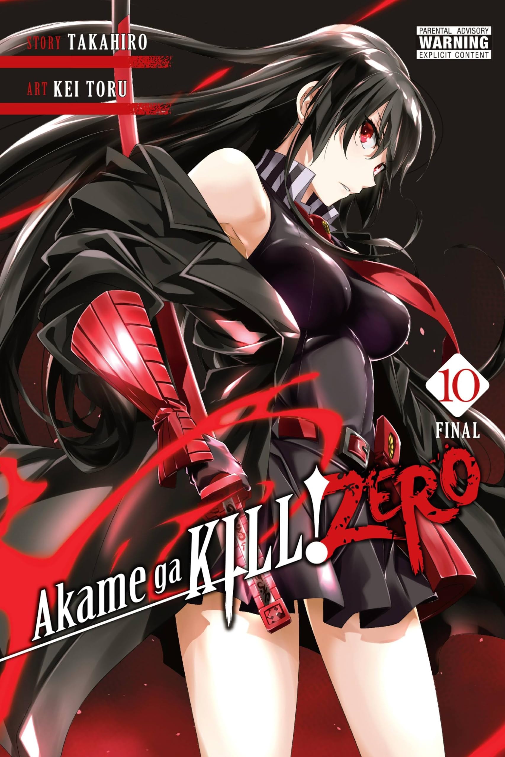 Akame Ga Kill! Zero #10 cover
