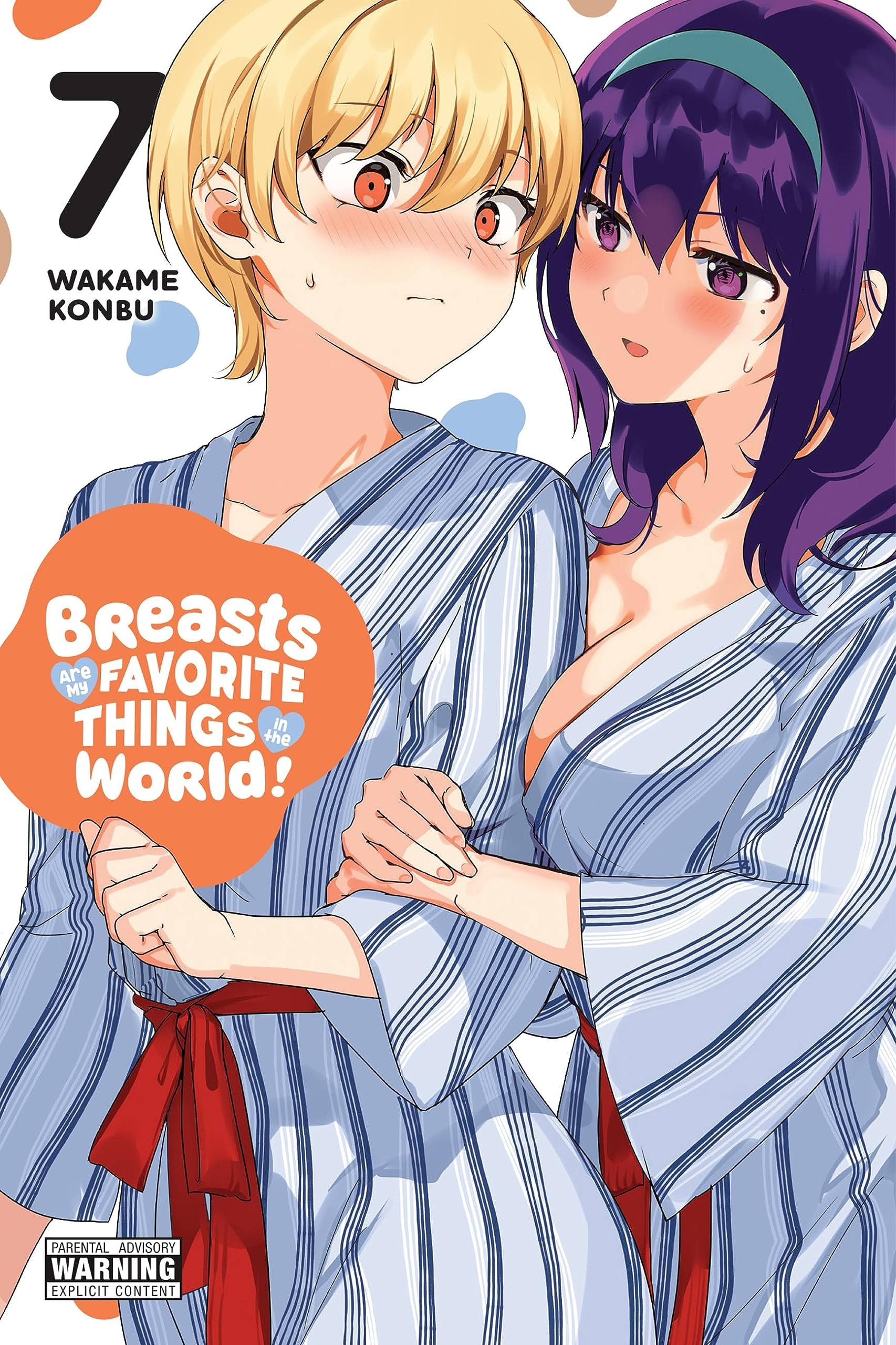 Breasts Are My Favorite Things in the World! #7 cover