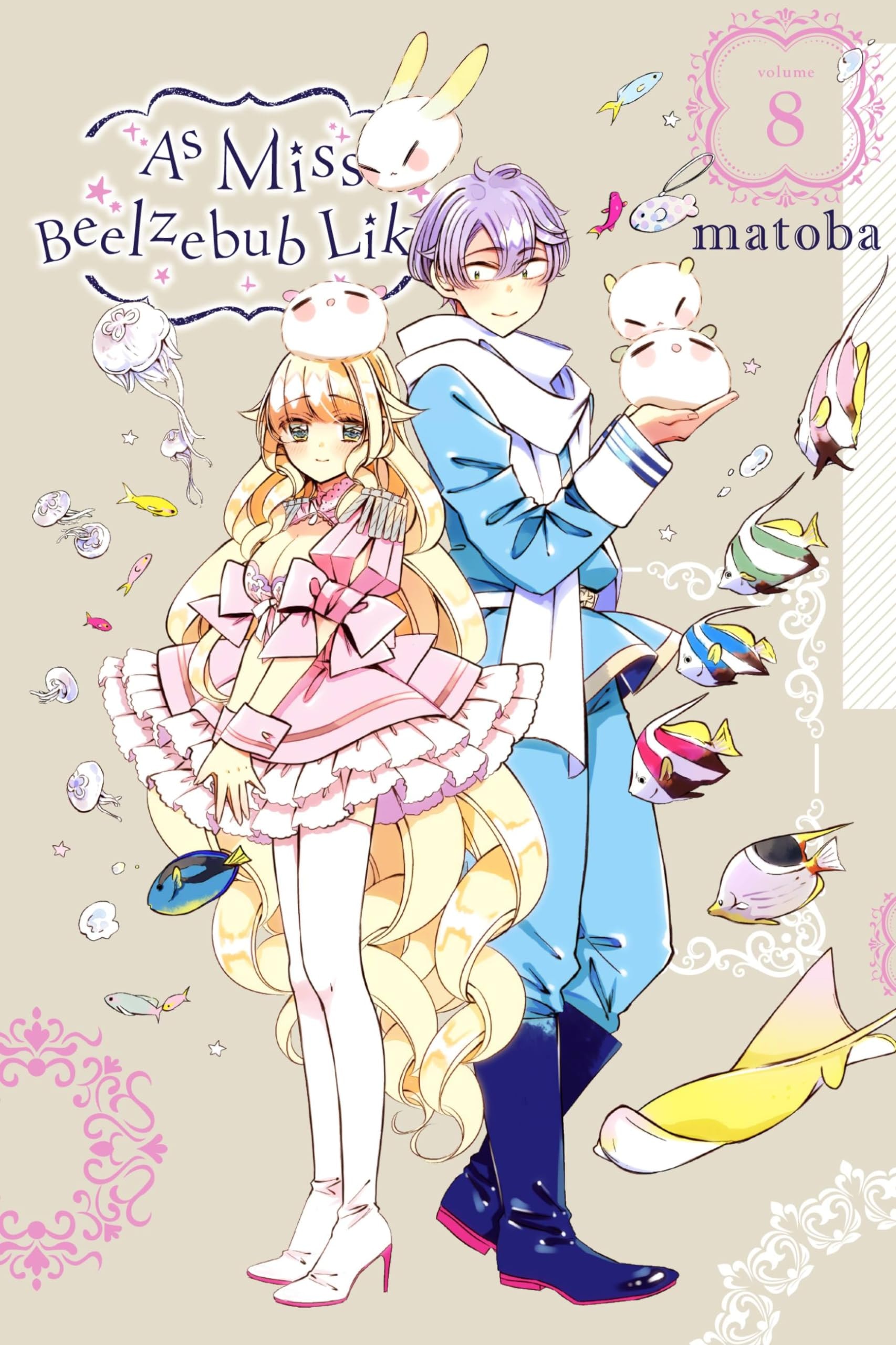As Miss Beelzebub Likes #8 cover