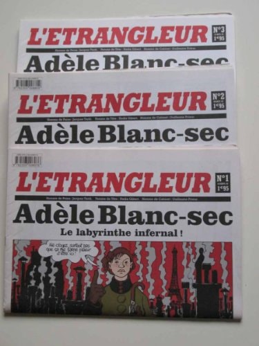 L'Étrangleur - Adèle Blanc-Sec #1 cover