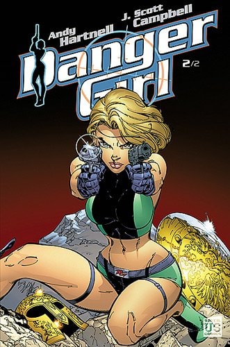 Danger Girl #2 cover