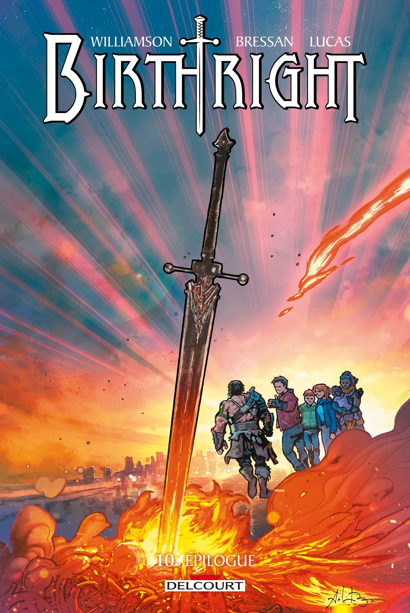 Birthright #10 cover