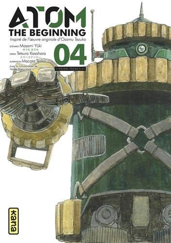 Atom - The Beginning #4 cover