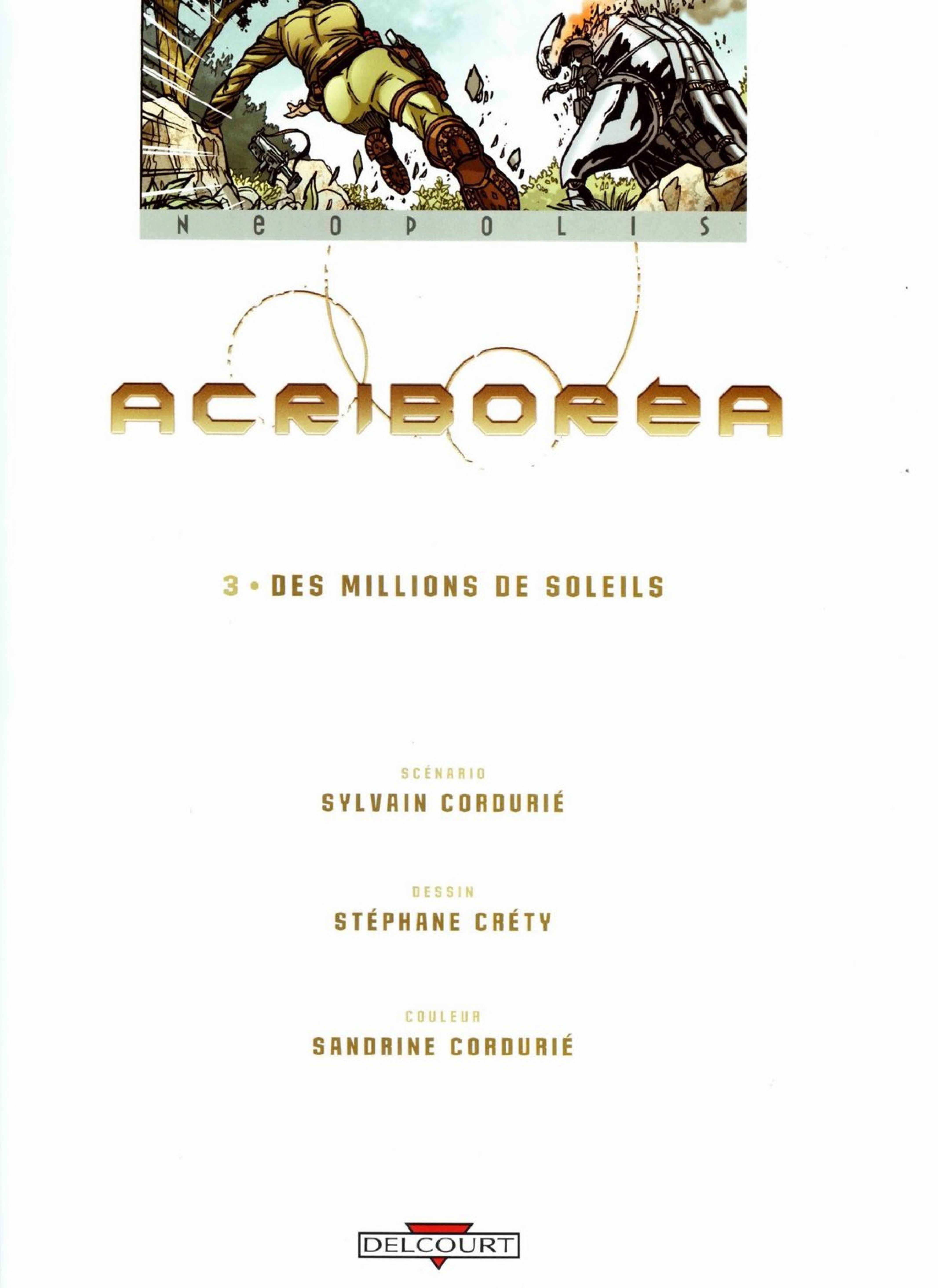Acriboréa #3 cover