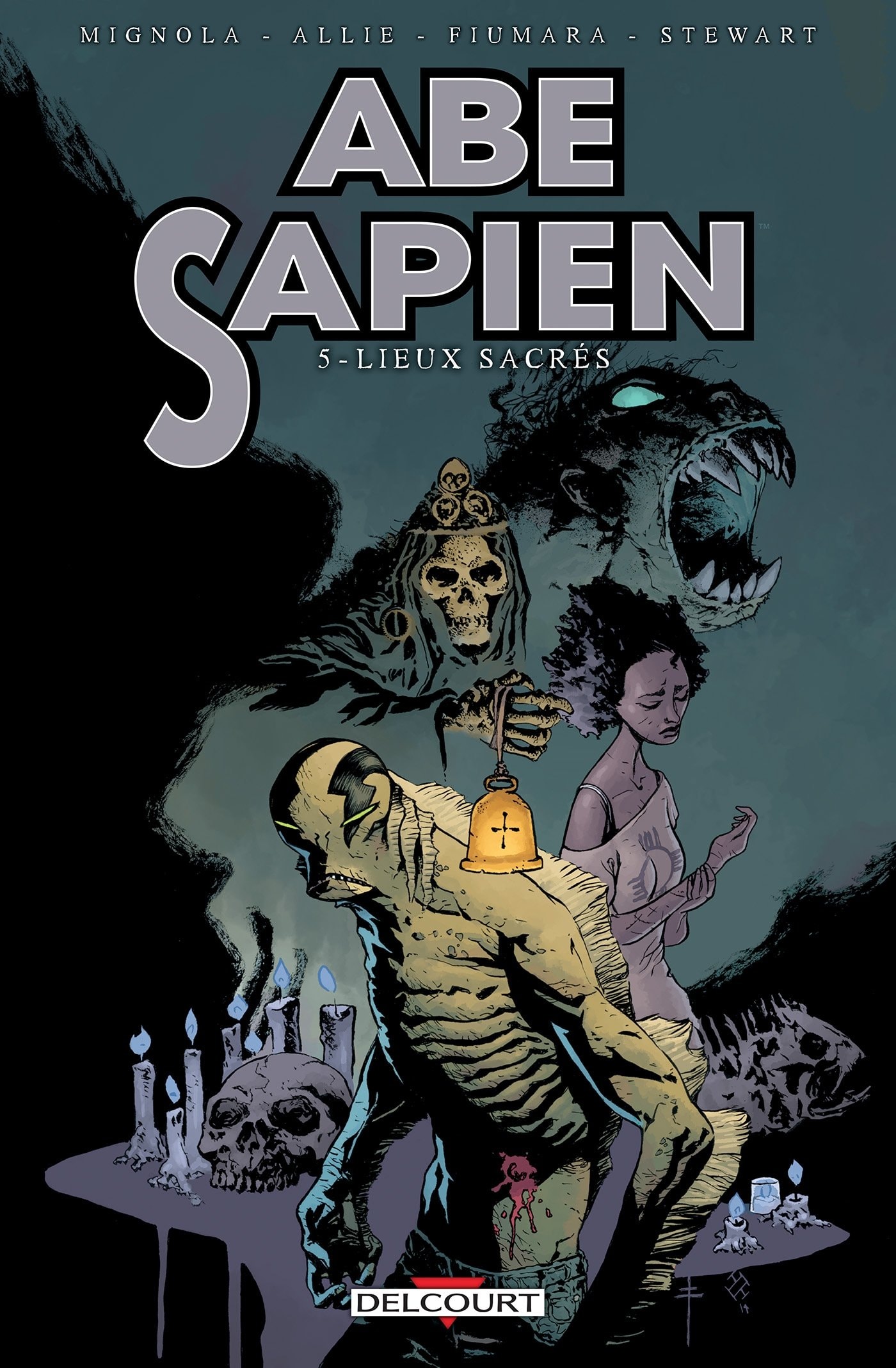 Abe Sapien #5 cover