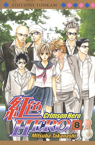 Crimson Hero #8 cover