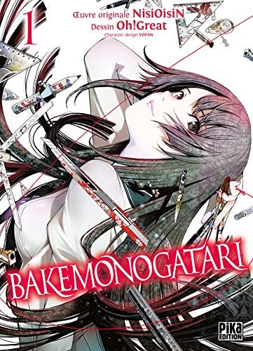 Bakemonogatari #1 cover