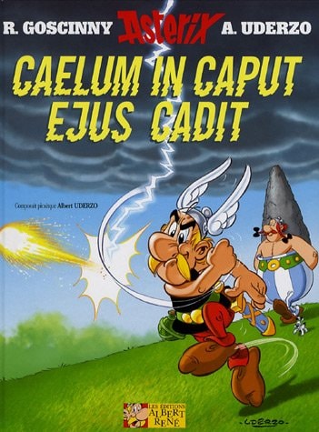 Asterix - Caelum in capu ejus cadit