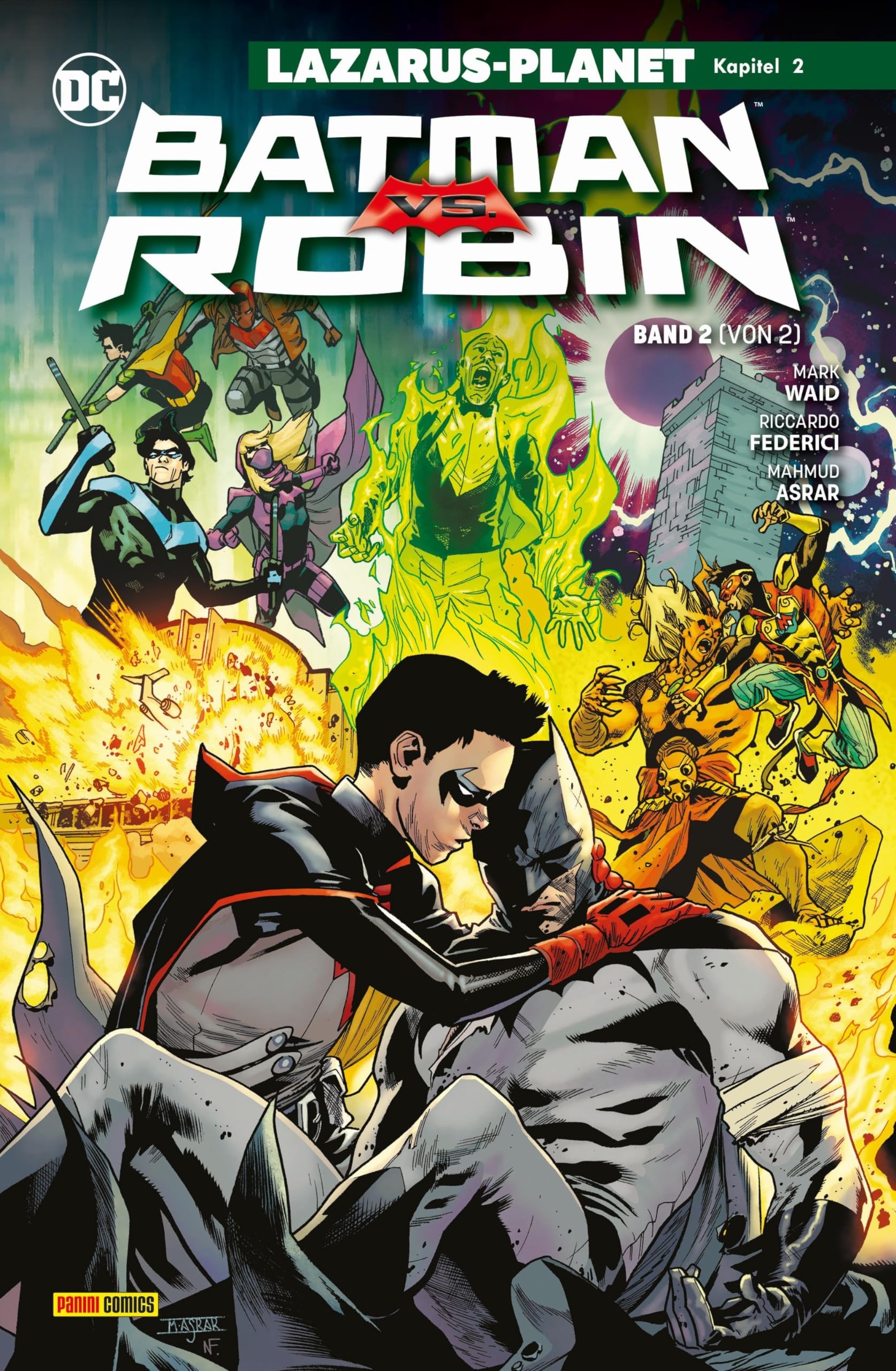 Batman vs. Robin #2 cover