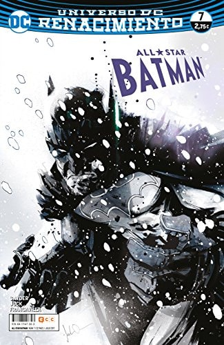 All-Star Batman: Renacimiento #7 cover