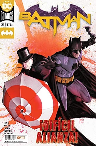 Batman: Renacimiento #31 cover