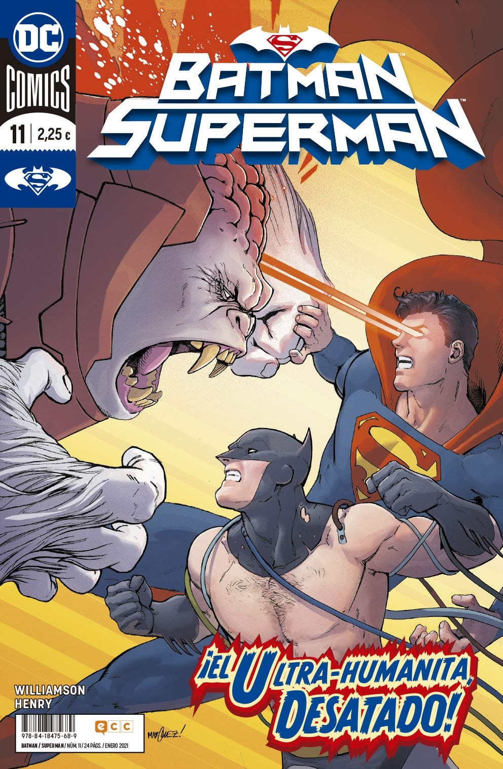 Batman / Superman #11 cover