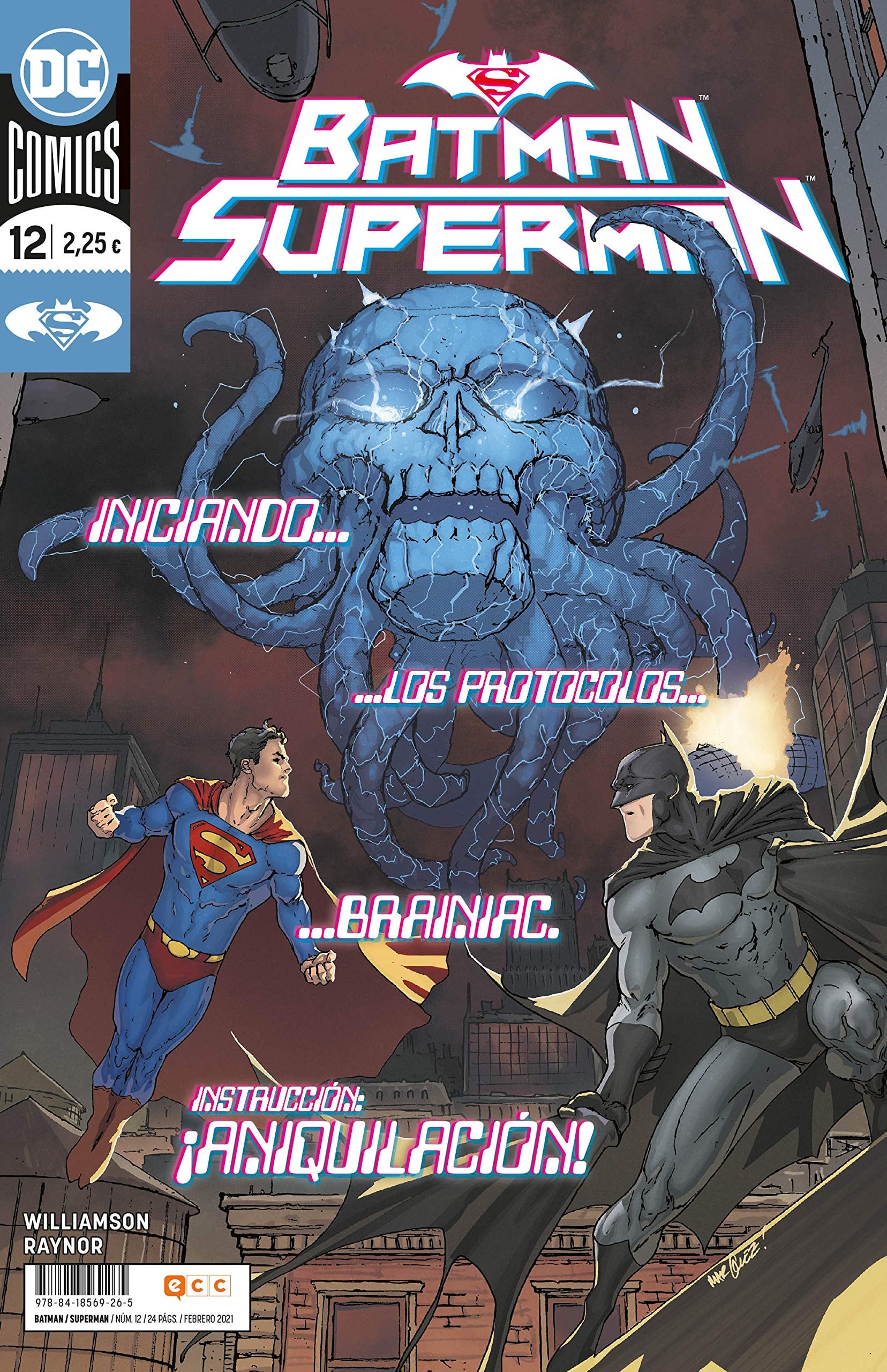 Batman / Superman #12 cover