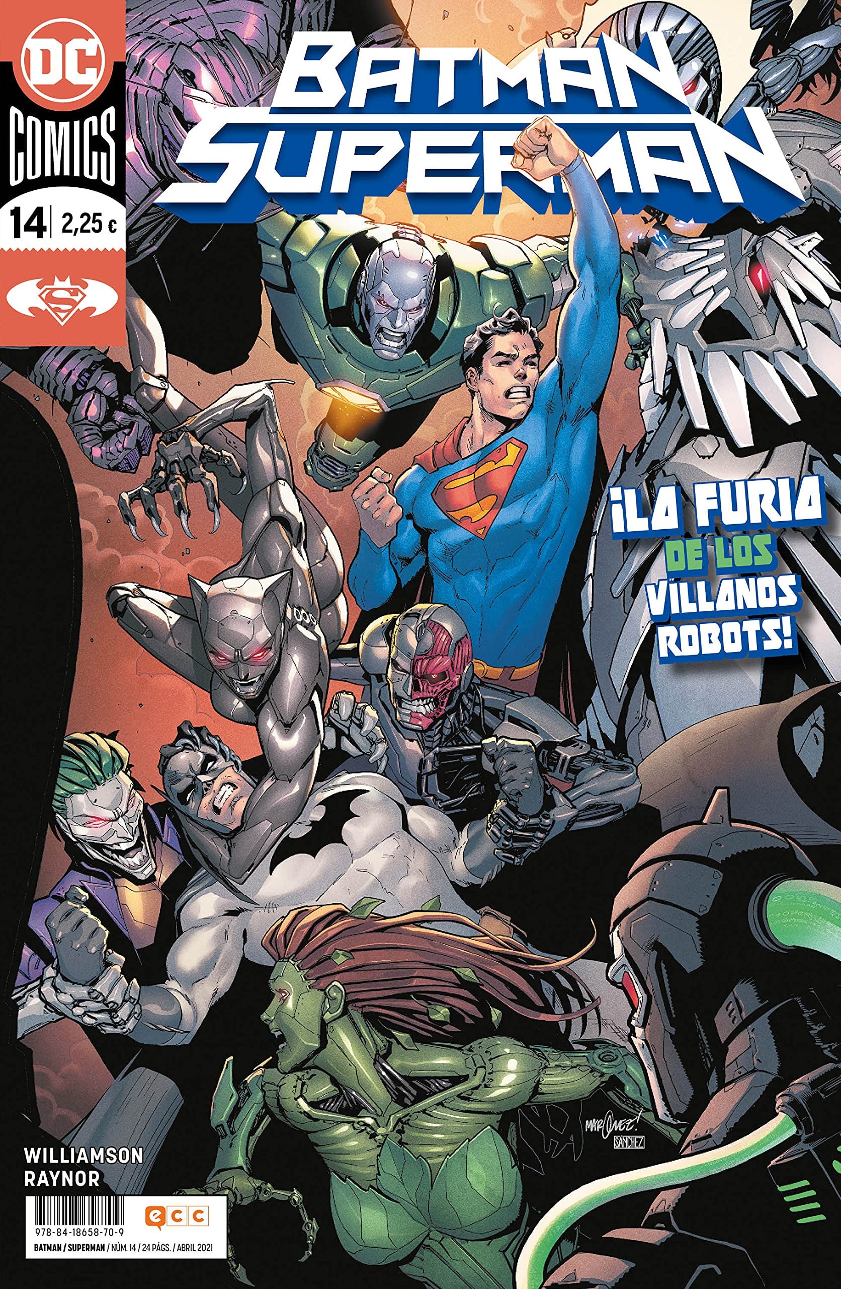 Batman / Superman #14 cover