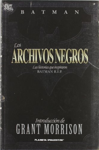 Batman: Los Archivos Negros #[nn] cover