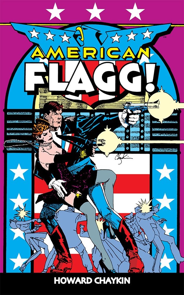 American Flagg! #[nn] cover