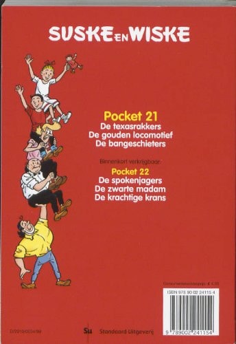 Suske en Wiske Pocket #21 cover