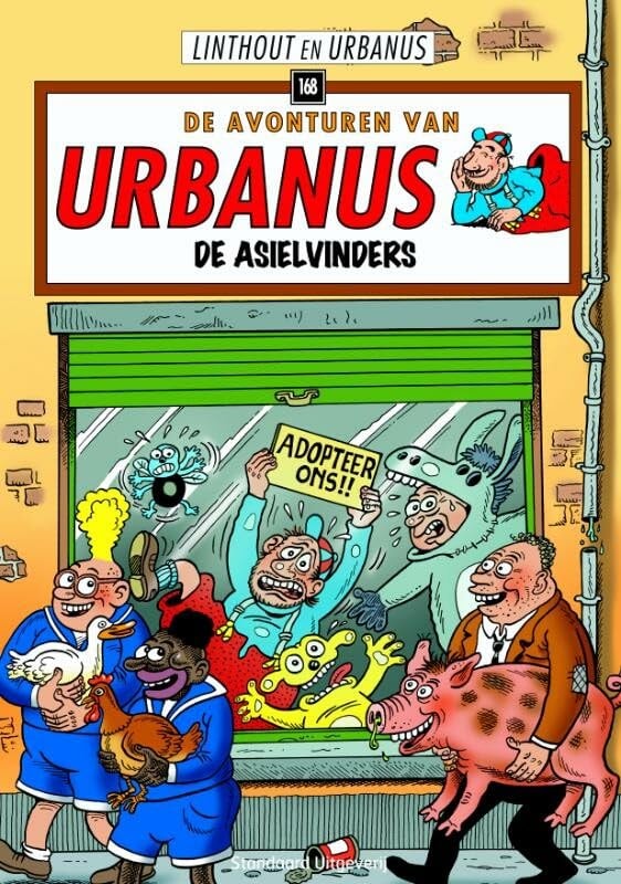 De avonturen van Urbanus #168 cover