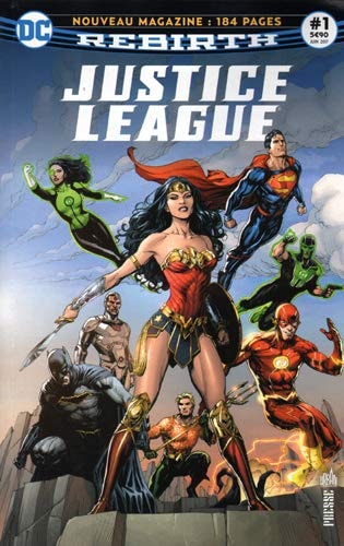 Justice League Rebirth #1 cover