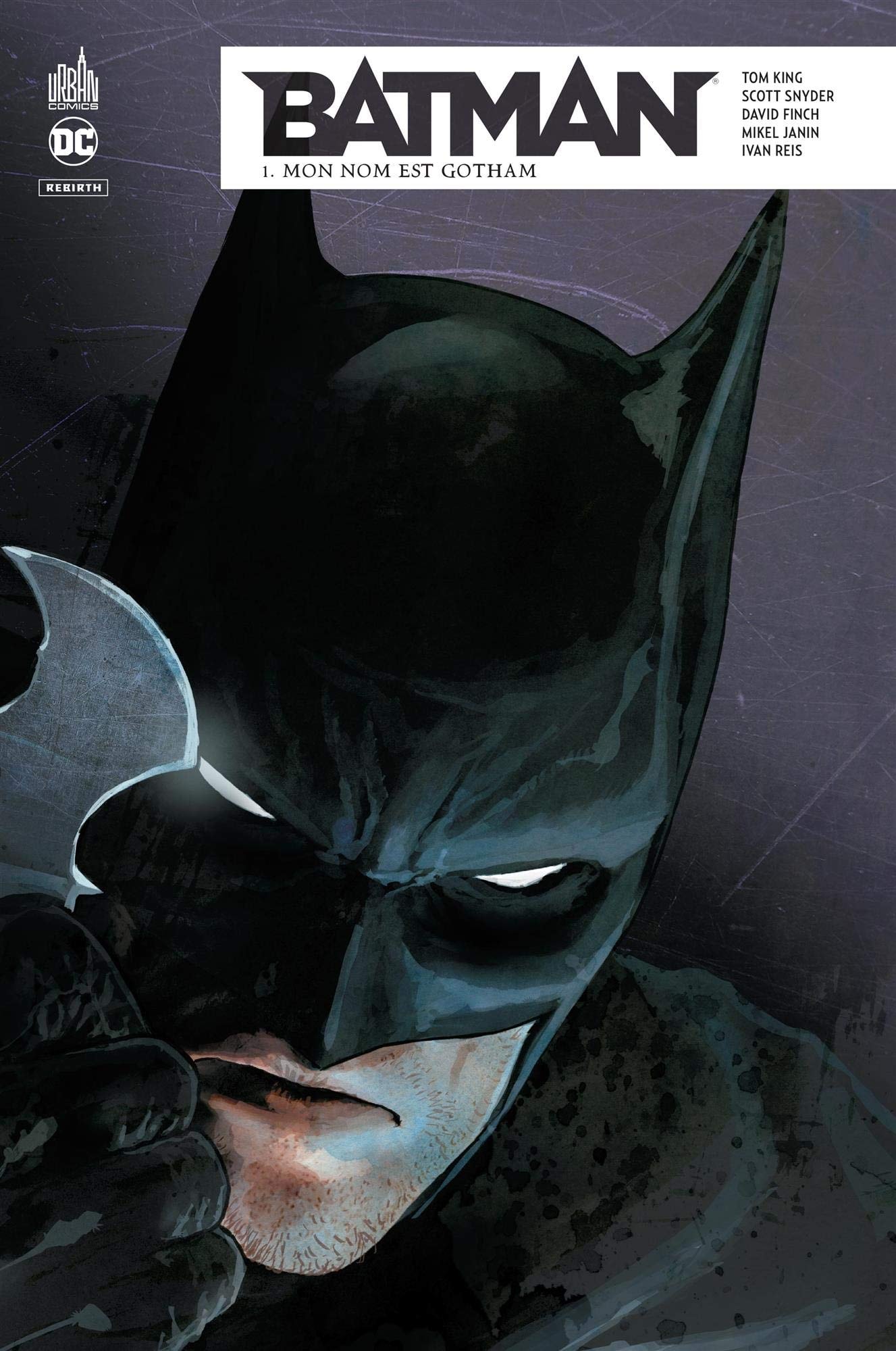 Batman Rebirth #1 cover