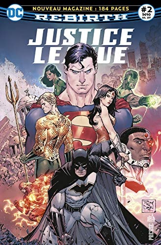 Justice League Rebirth #2 cover