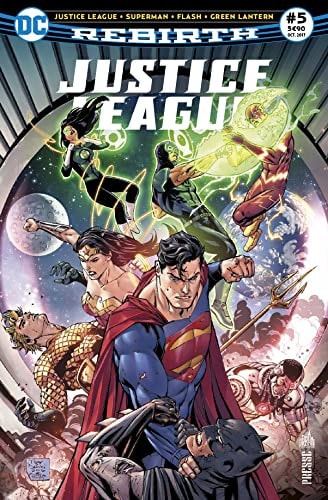 Justice League Rebirth #5 cover