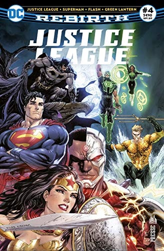 Justice League Rebirth #4 cover