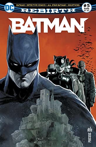 Batman Rebirth #5 cover
