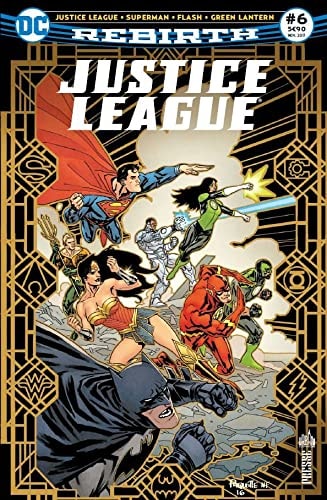 Justice League Rebirth #6 cover