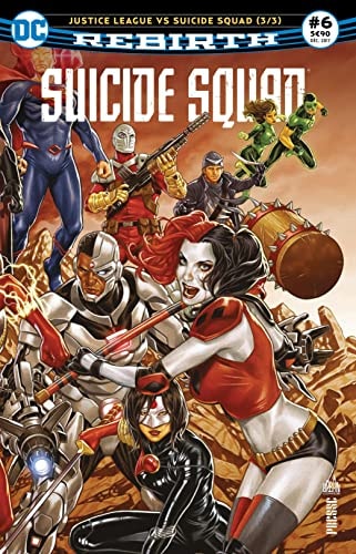 Suicide Squad Rebirth #6 cover