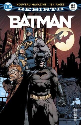 Batman Rebirth #1 cover