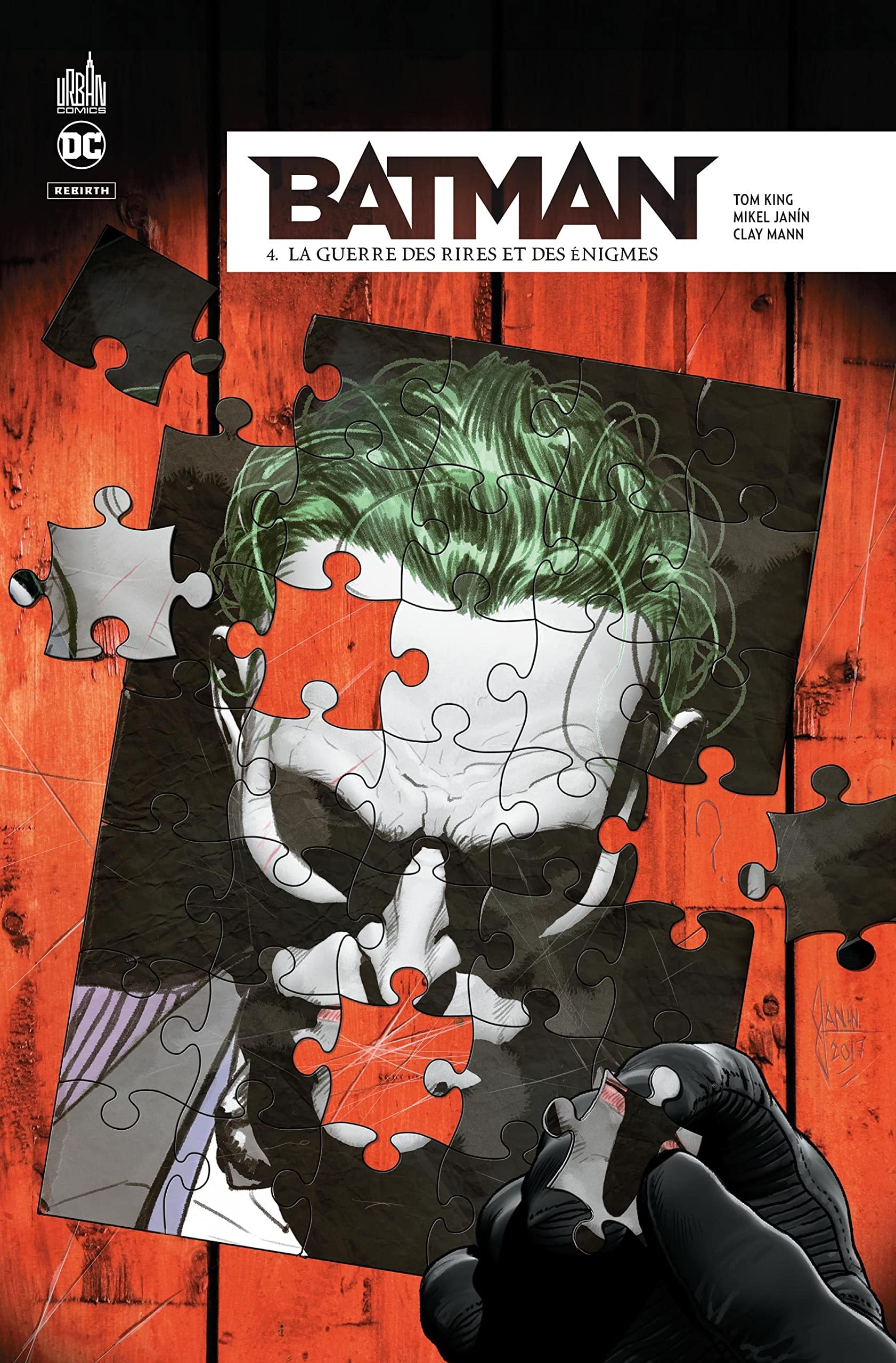 Batman Rebirth #4 cover