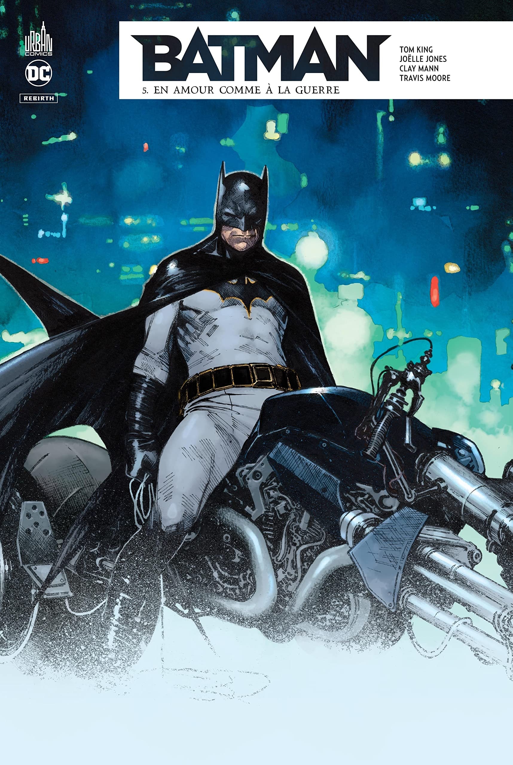 Batman Rebirth #5 cover