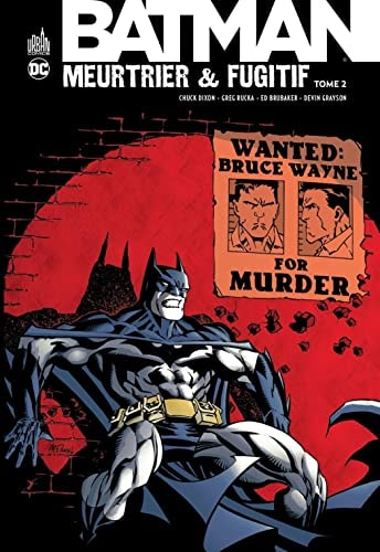 Batman - Meurtrier & fugitif #2 cover