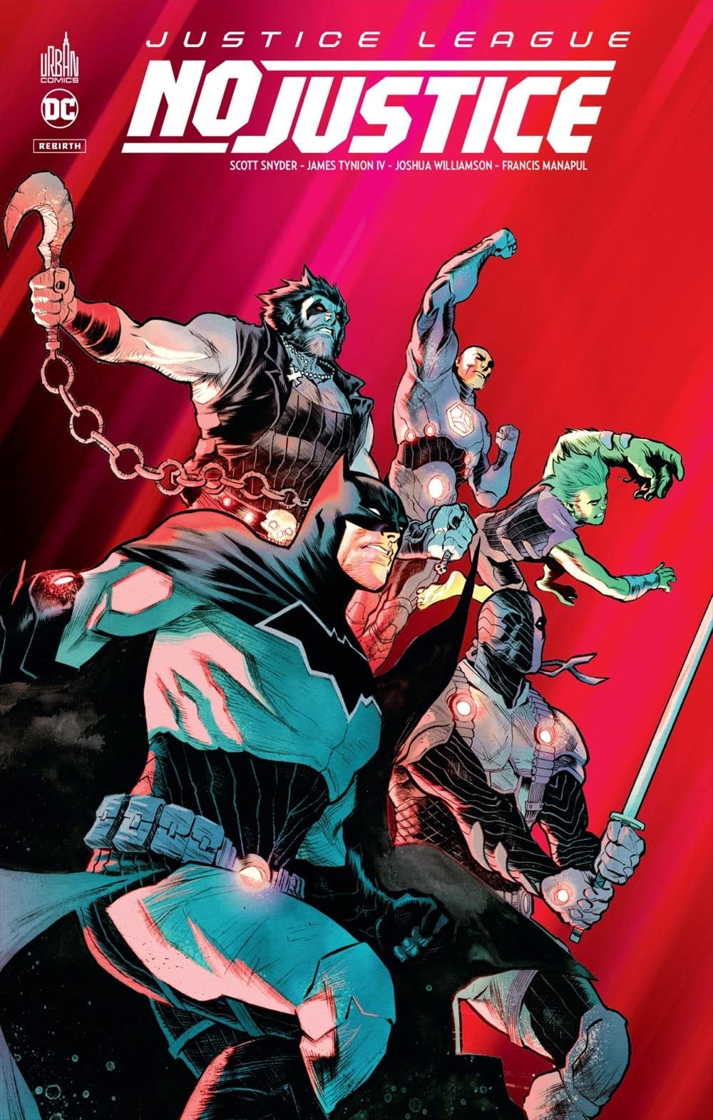 Justice League - No Justice #[nn] cover