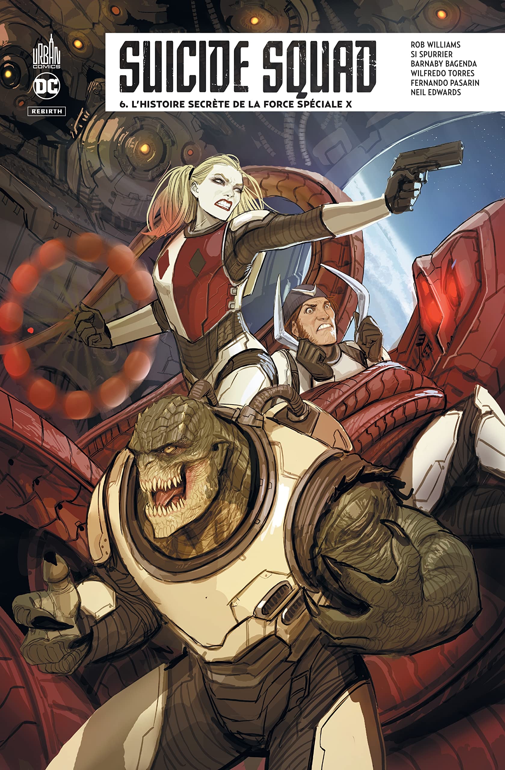 Suicide Squad Rebirth #6 cover