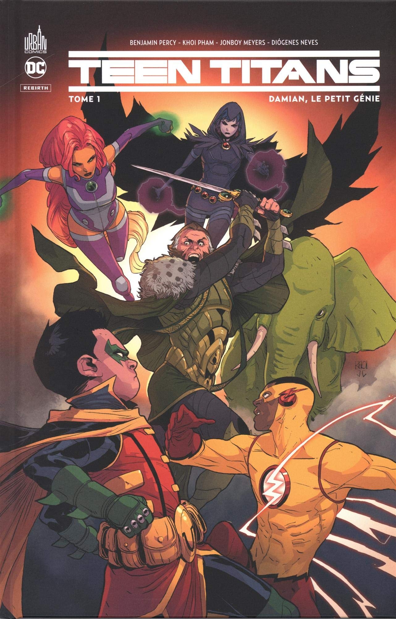 Teen Titans Rebirth #1 cover