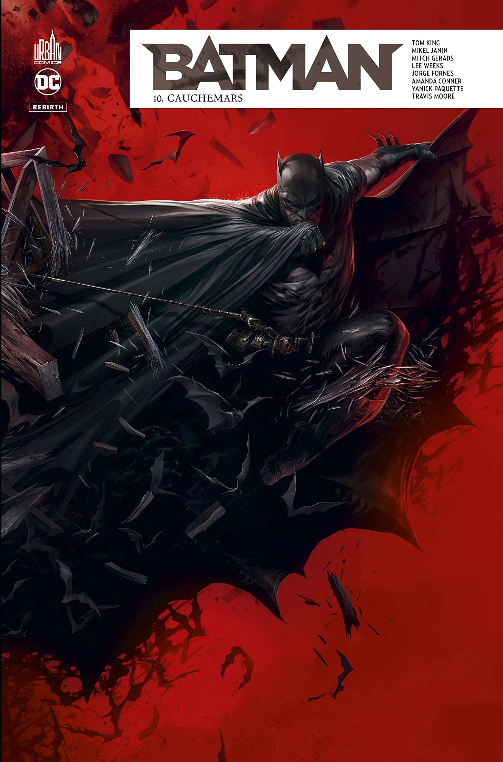 Batman Rebirth #10 cover