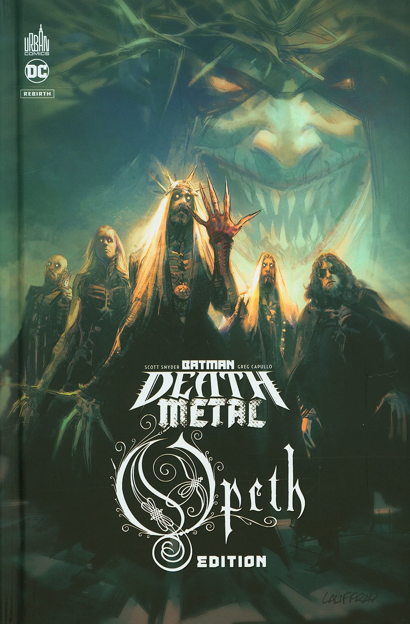 Batman Death Metal #4 Opeth Edition cover