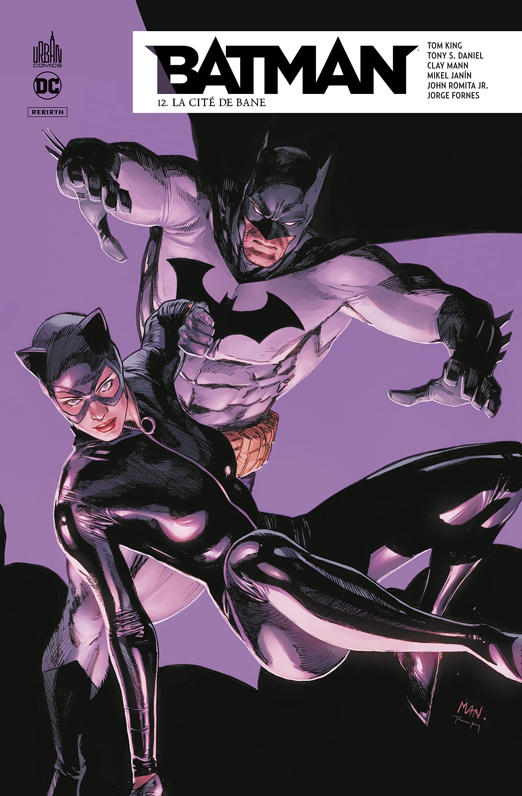 Batman Rebirth #12 cover