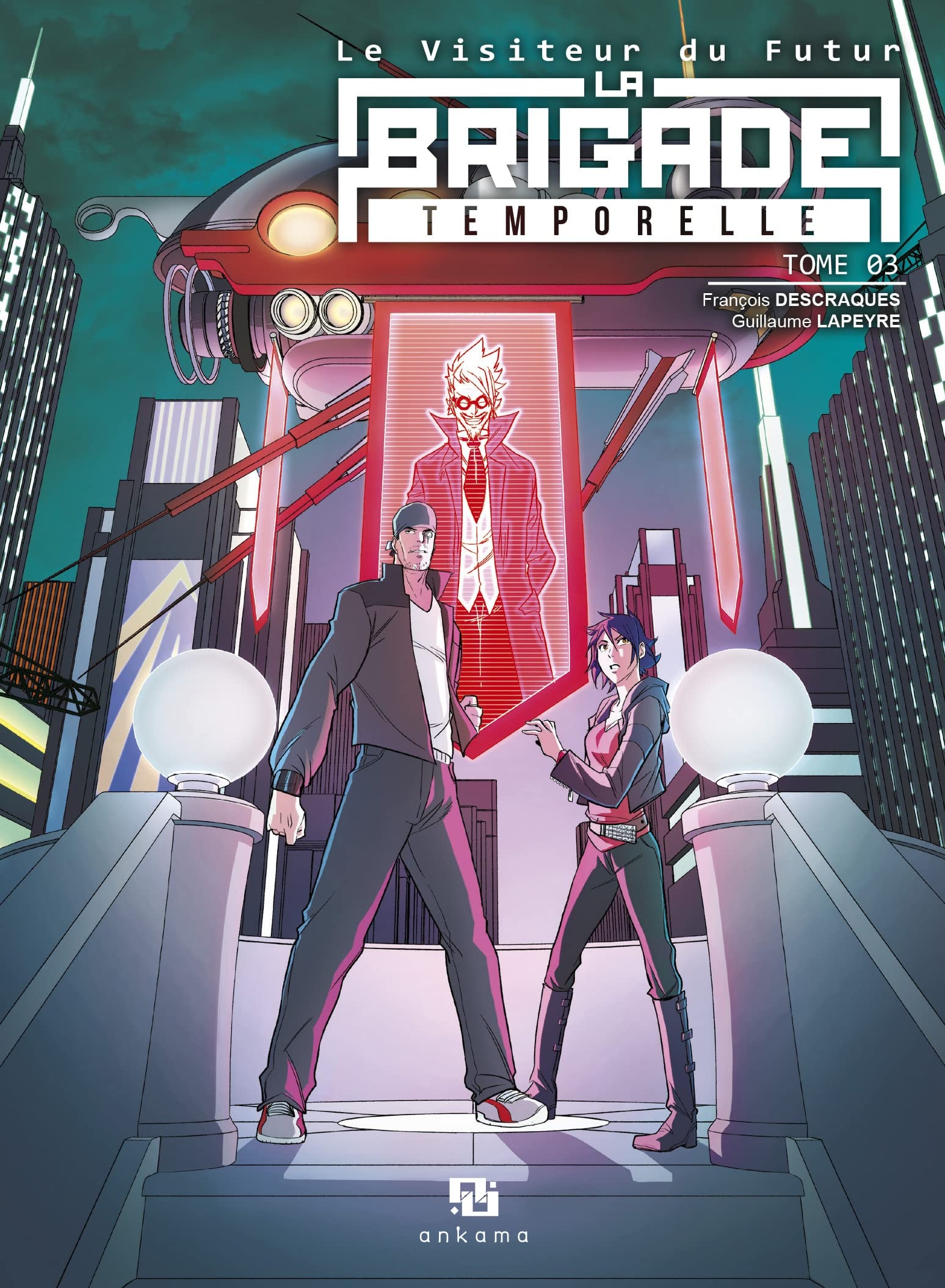 Le Visiteur du Futur - La Brigade temporelle #3 cover