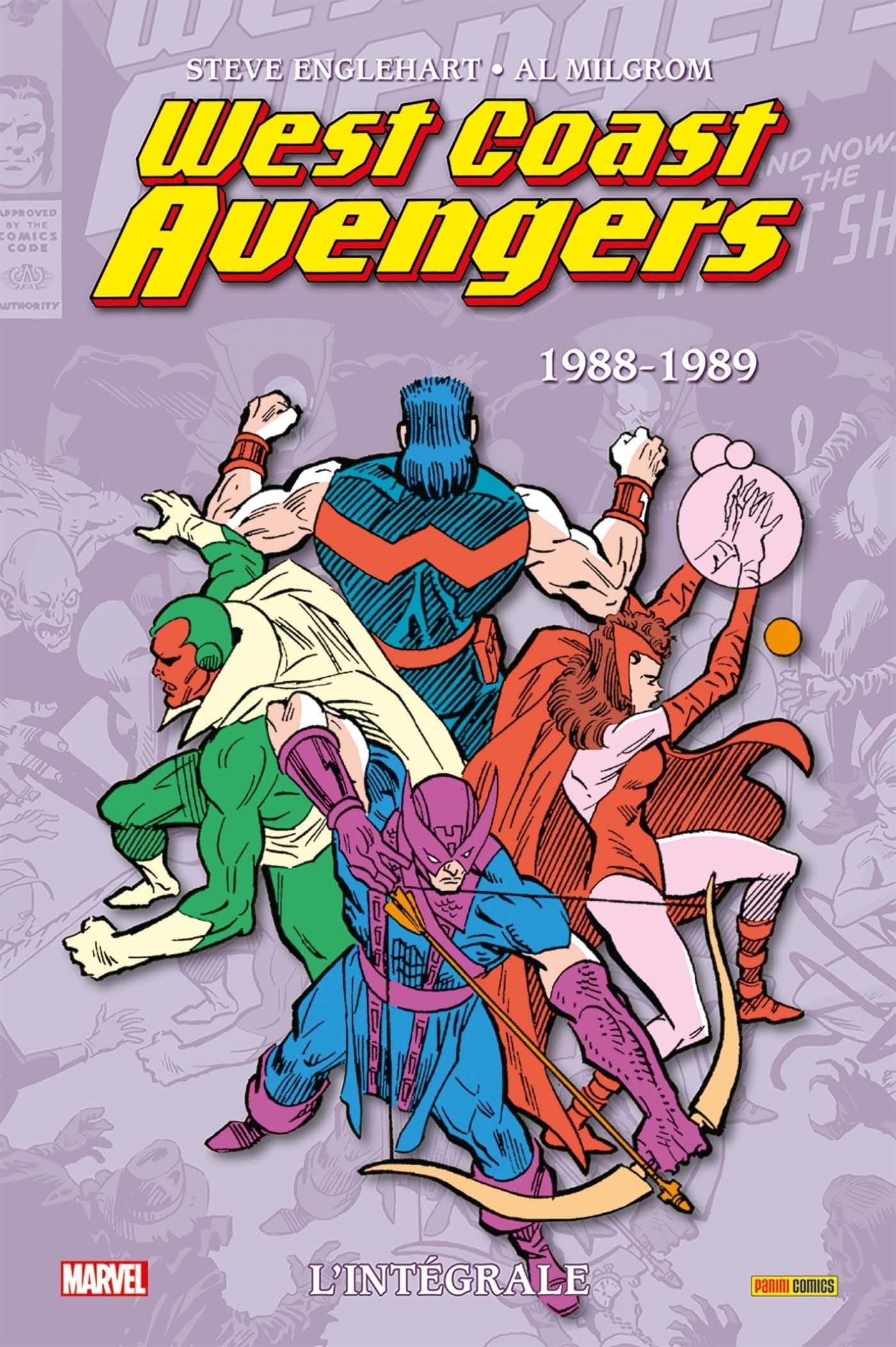 West Coast Avengers (L'intégrale) #1988-1989 cover