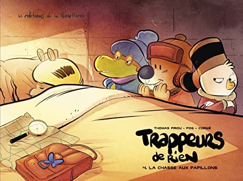 Trappeurs de rien #4 cover
