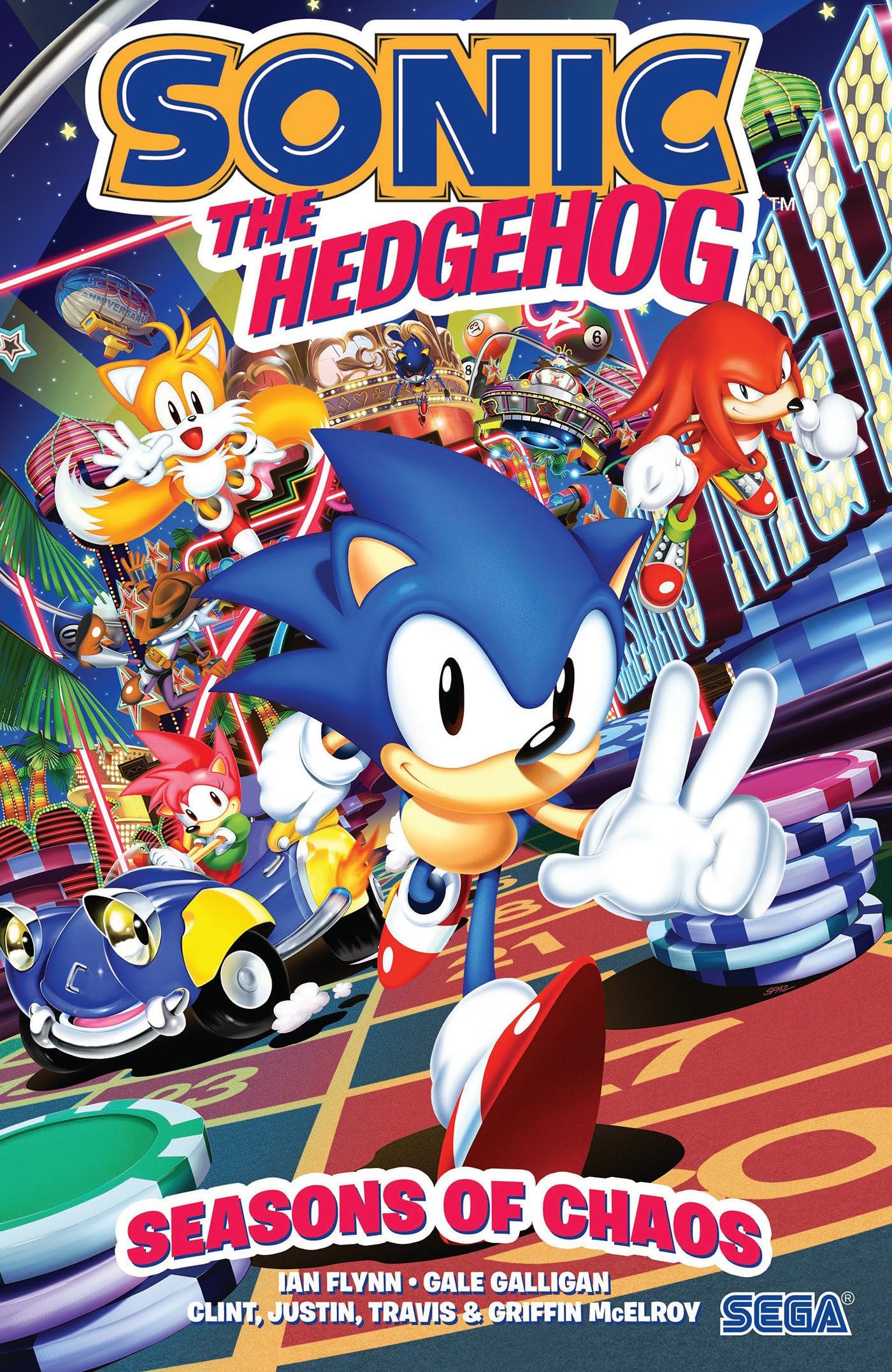 Sonic the Hedgehog: Seasons of Chaos #[nn] cover