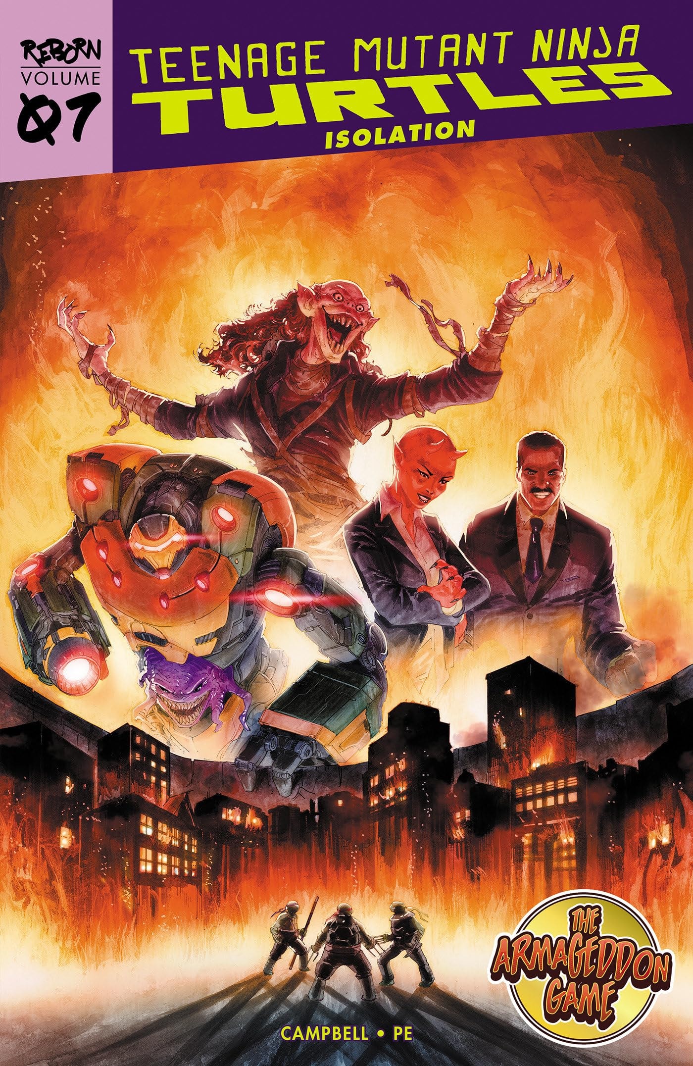 Teenage Mutant Ninja Turtles: Reborn #7 cover