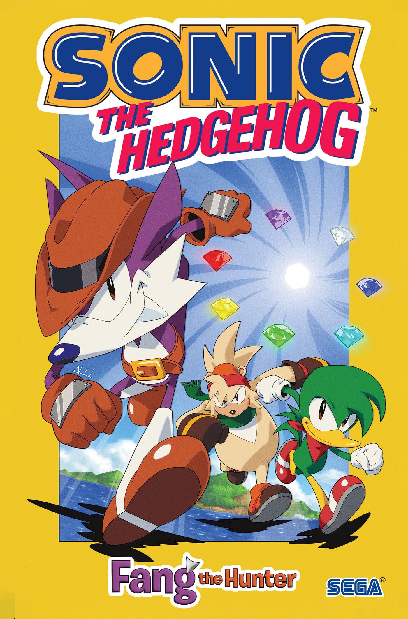 Sonic the Hedgehog: Fang the Hunter #[nn] cover
