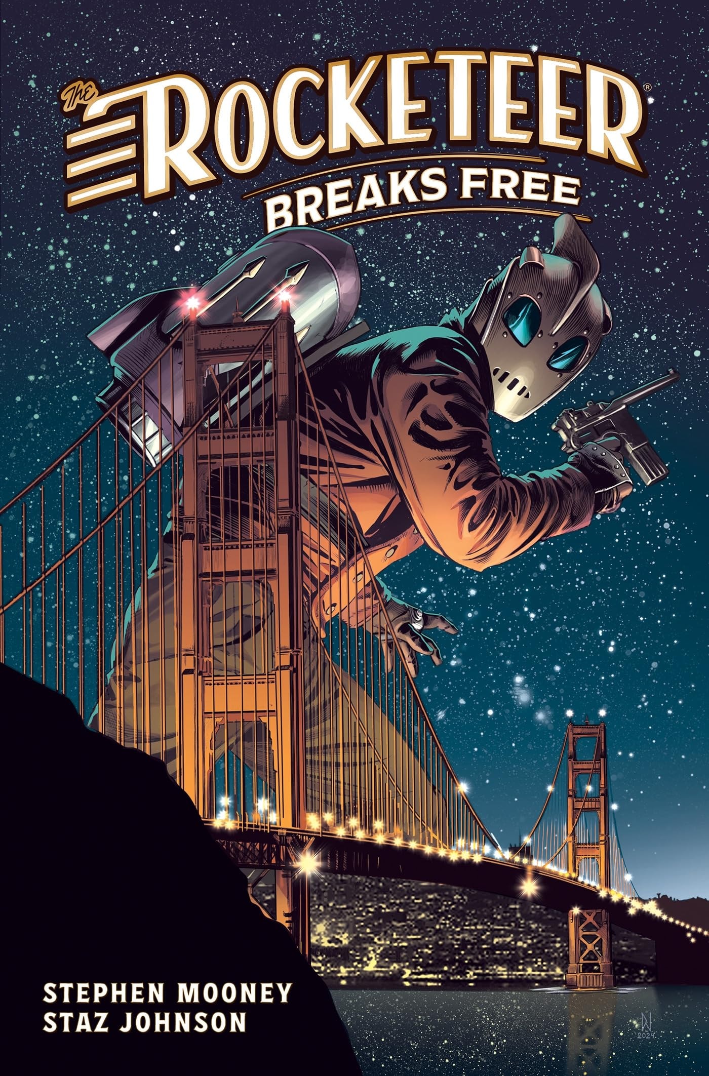 The Rocketeer: Breaks Free #[nn] cover