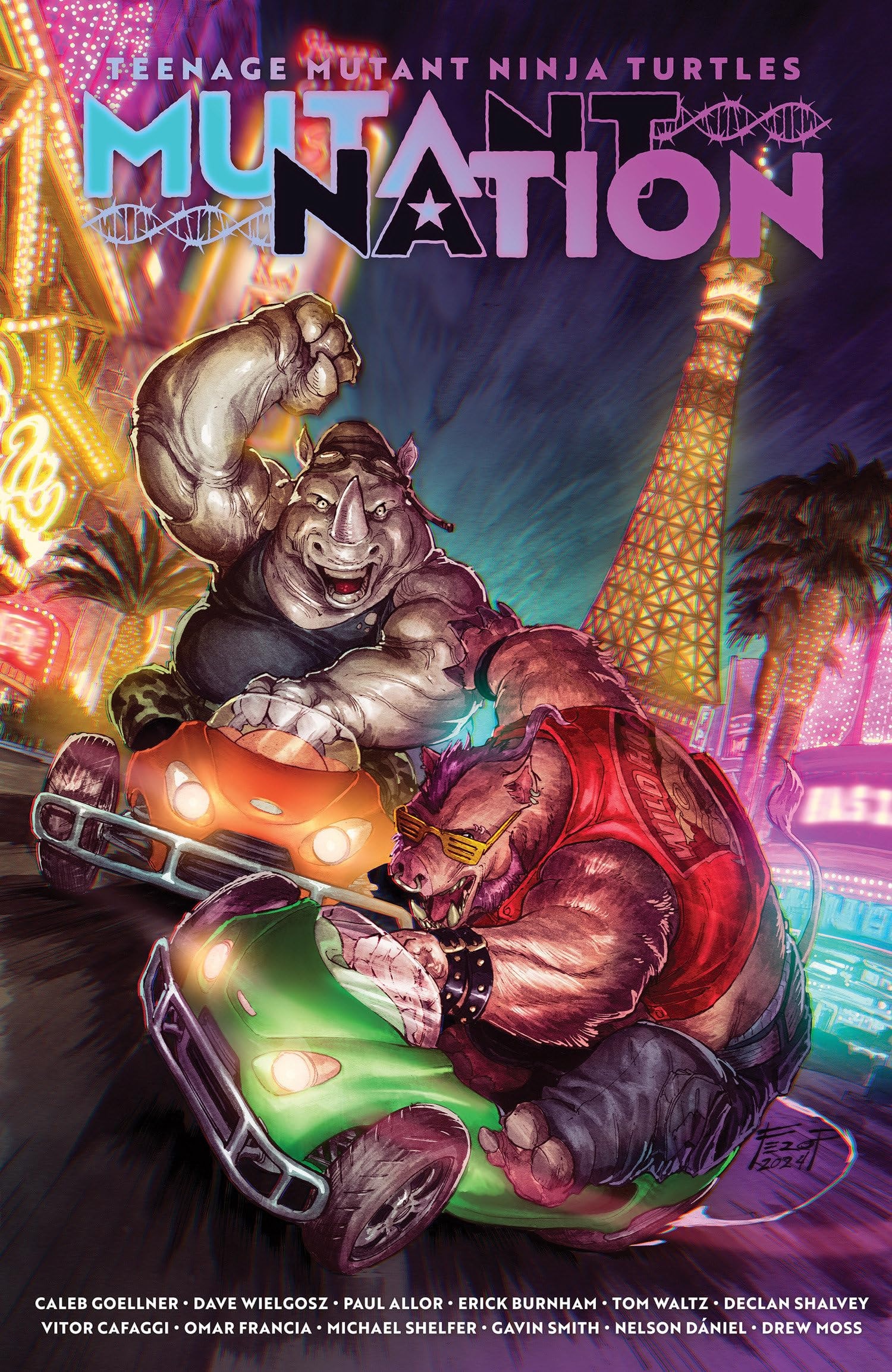 Teenage Mutant Ninja Turtles: Mutant Nation #2 cover